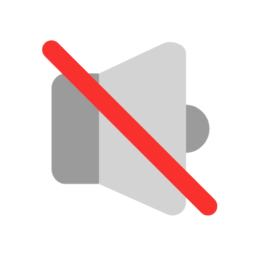 Muted Speaker as drawn by Microsoft in Windows 11 24h2 August 2025 Update