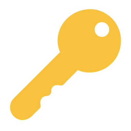 key as rendered by Microsoft