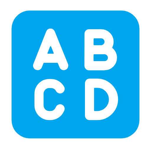 input latin uppercase as rendered by Microsoft