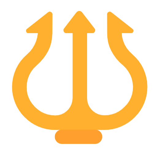 tridente as rendered by Microsoft