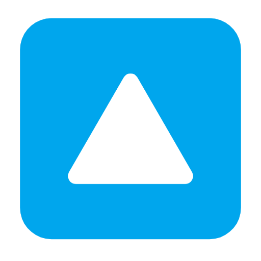 upwards button as rendered by Microsoft