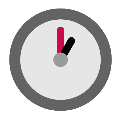 one o’clock as rendered by Microsoft