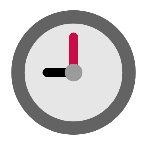 nine o’clock as rendered by Microsoft