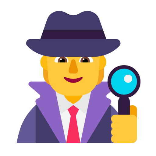 Detective as drawn by Microsoft in Windows 11 24h2 August 2025 Update