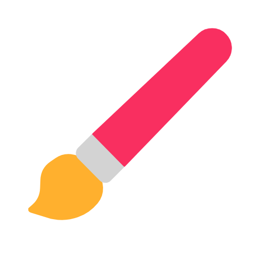 paintbrush as rendered by Microsoft