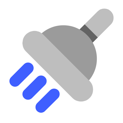 shower as rendered by Microsoft