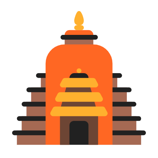 hindu temple as rendered by Microsoft