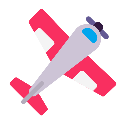 Small Airplane as drawn by Microsoft in Windows 11 24h2 August 2025 Update