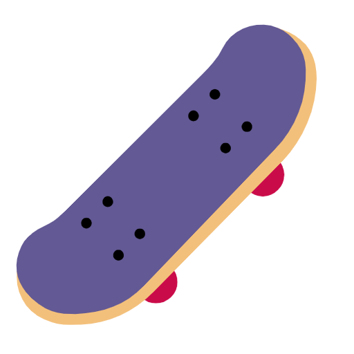 skateboard as rendered by Microsoft