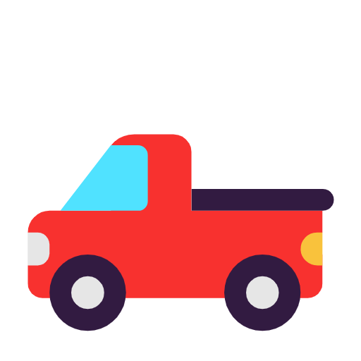 pickup truck as rendered by Microsoft