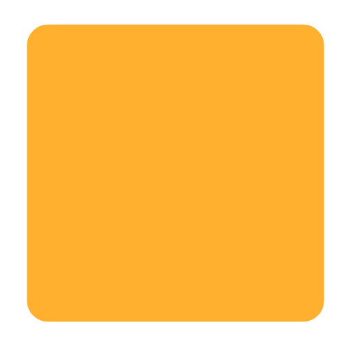 yellow square as rendered by Microsoft