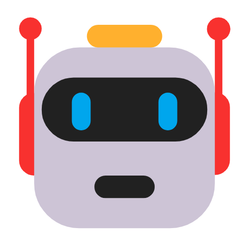 Robot as drawn by Microsoft in Windows 11 24h2 August 2025 Update