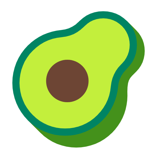 avocado as rendered by Microsoft