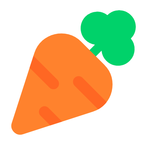 Carrot as drawn by Microsoft in Windows 11 24h2 August 2025 Update