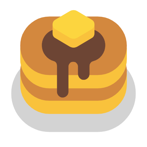 pancakes as rendered by Microsoft