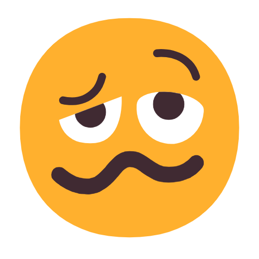 Schwindeliges Gesicht as drawn by Microsoft in Windows 11 24h2 August 2025 Update