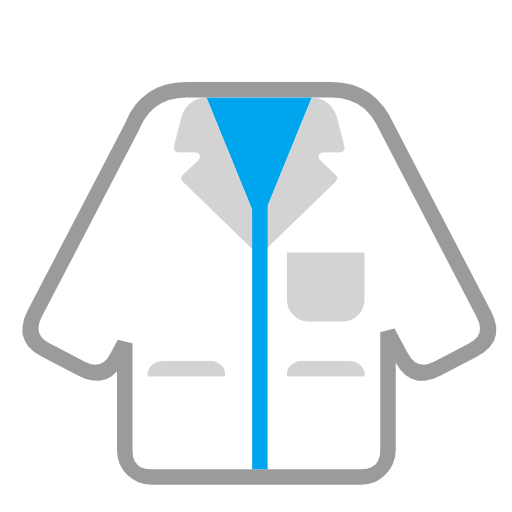 Laborkittel as rendered by Microsoft