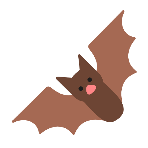 bat as rendered by Microsoft
