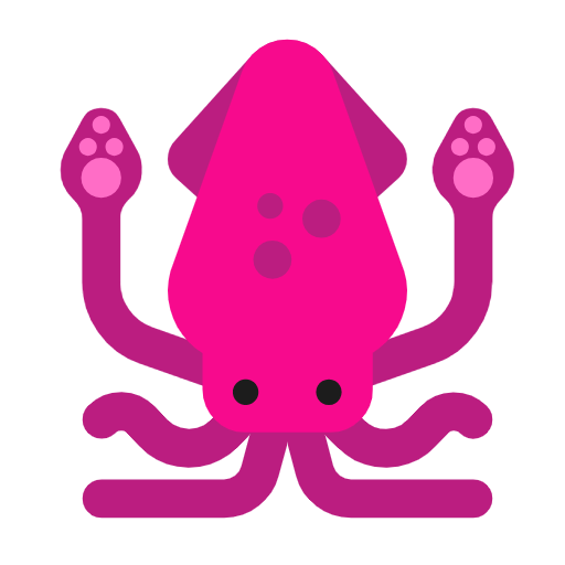 squid as rendered by Microsoft