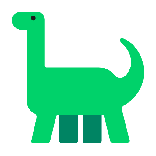 sauropod as rendered by Microsoft