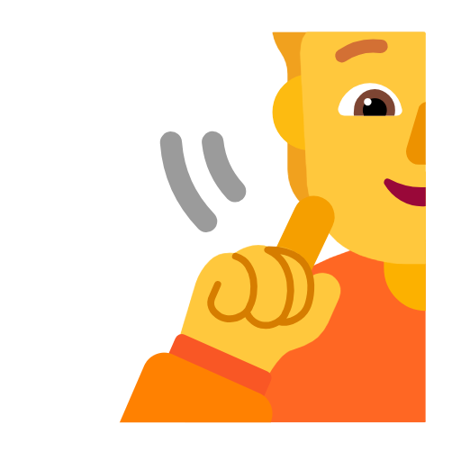 deaf person as rendered by Microsoft