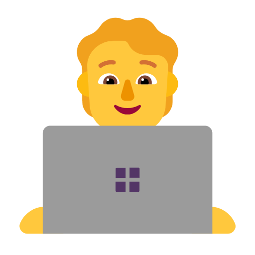 Technologist as drawn by Microsoft in Windows 11 24h2 August 2025 Update