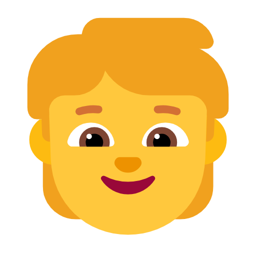 child as rendered by Microsoft