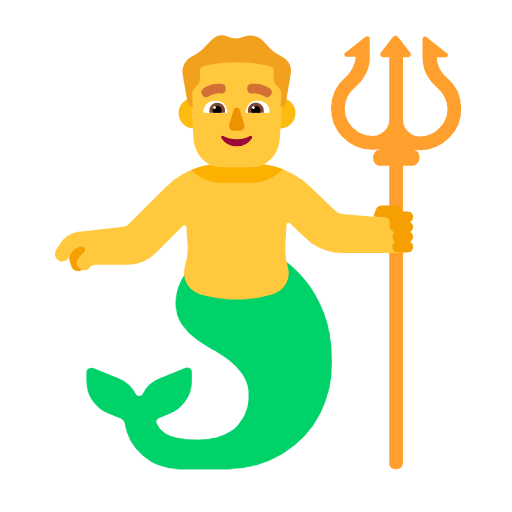 merman as rendered by Microsoft