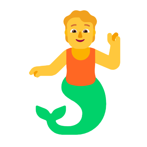 merperson as rendered by Microsoft