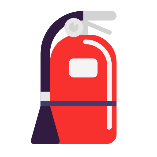 fire extinguisher as rendered by Microsoft