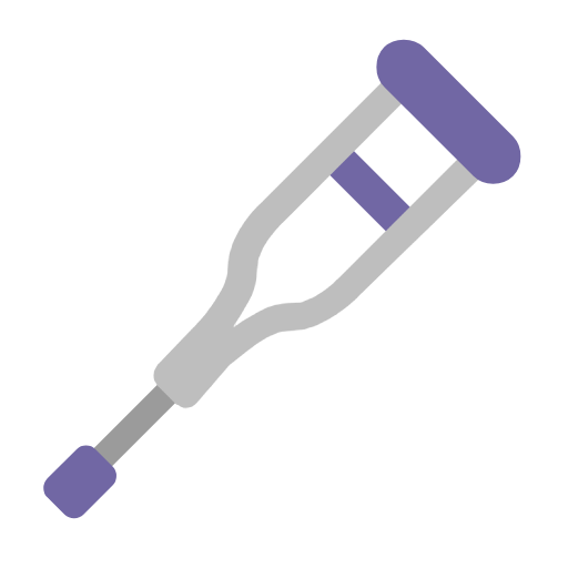 crutch as rendered by Microsoft