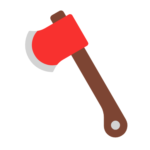 axe as rendered by Microsoft