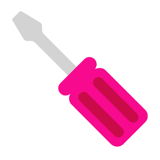 Screwdriver as drawn by Microsoft in Windows 11 24h2 August 2025 Update