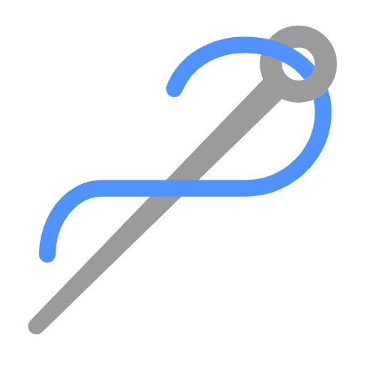 Sewing Needle as drawn by Microsoft in Windows 11 24h2 August 2025 Update