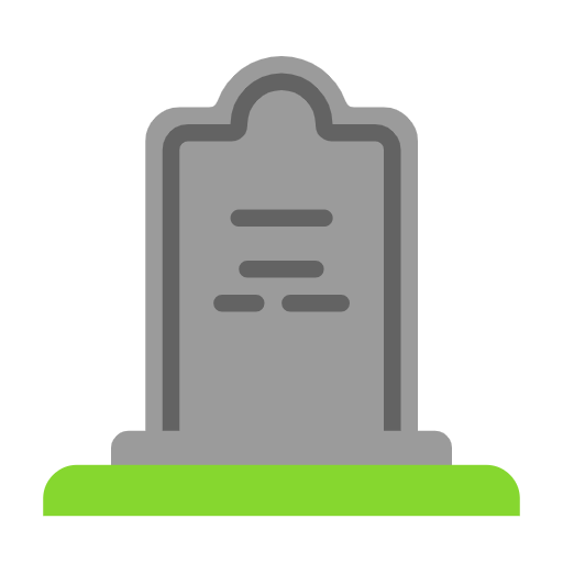 headstone as rendered by Microsoft