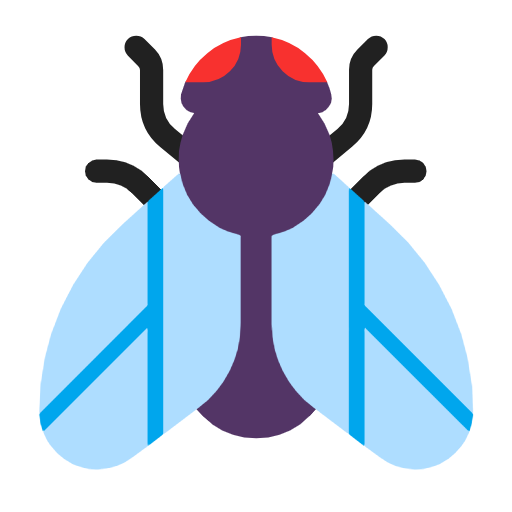 fly as rendered by Microsoft