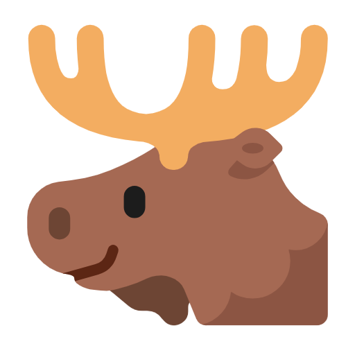 moose as rendered by Microsoft