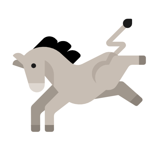 donkey as rendered by Microsoft