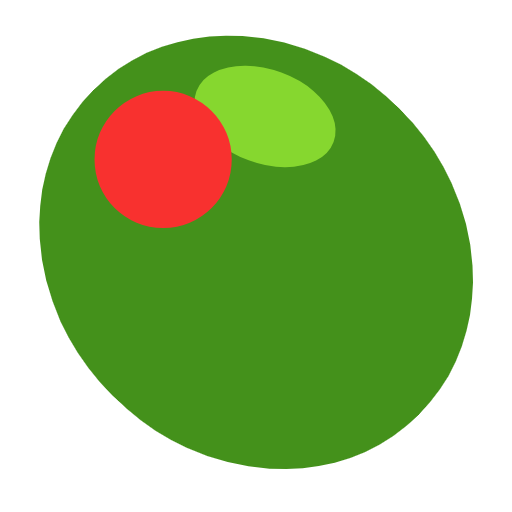 olive as rendered by Microsoft