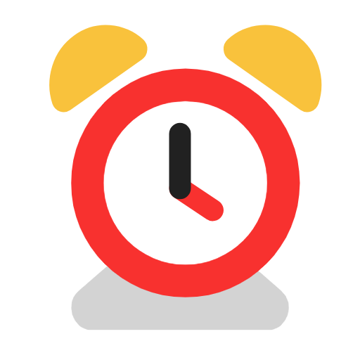 alarm clock as rendered by Microsoft
