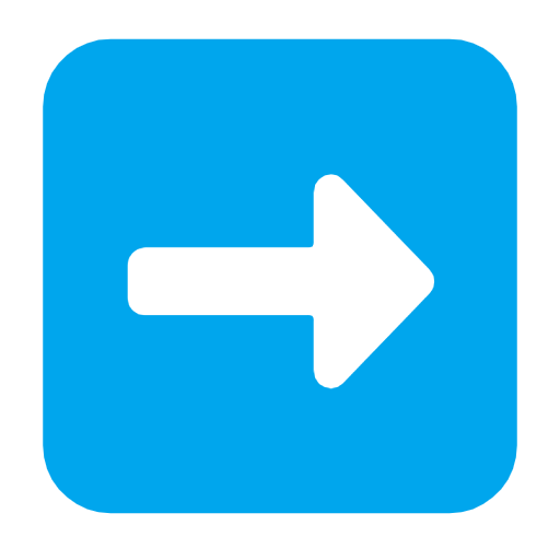 Right Arrow as drawn by Microsoft in Windows 11 24h2 August 2025 Update
