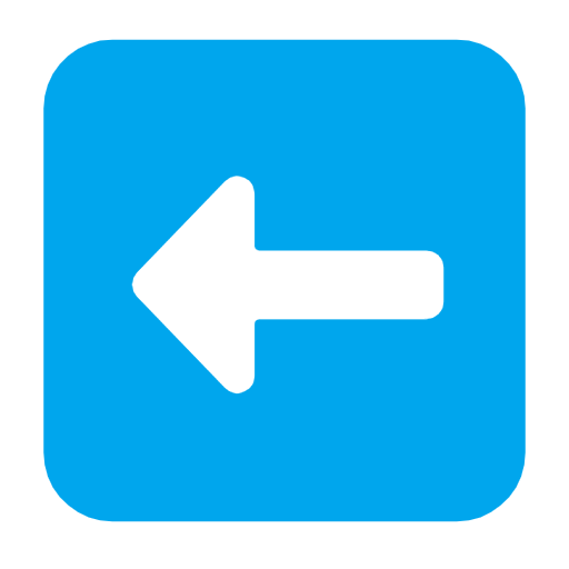 Left Arrow as drawn by Microsoft in Windows 11 24h2 August 2025 Update