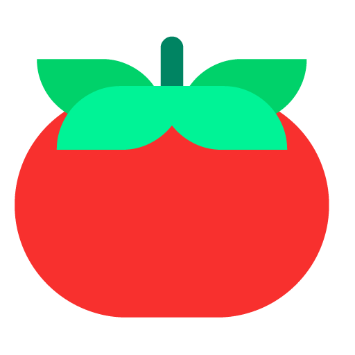 Tomato as drawn by Microsoft in Windows 11 November 2021 Update