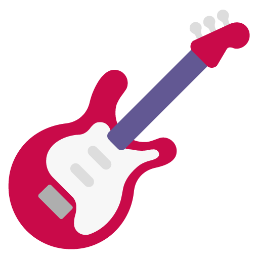 Guitar as drawn by Microsoft in Windows 11 November 2021 Update