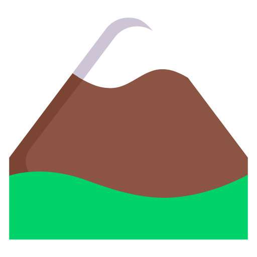 Snow-Capped Mountain as drawn by Microsoft in Windows 11 November 2021 Update