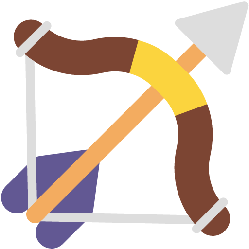 Bow and Arrow as drawn by Microsoft in Windows 11 November 2021 Update