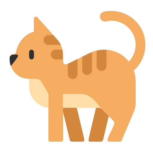 Cat as drawn by Microsoft in Windows 11 November 2021 Update