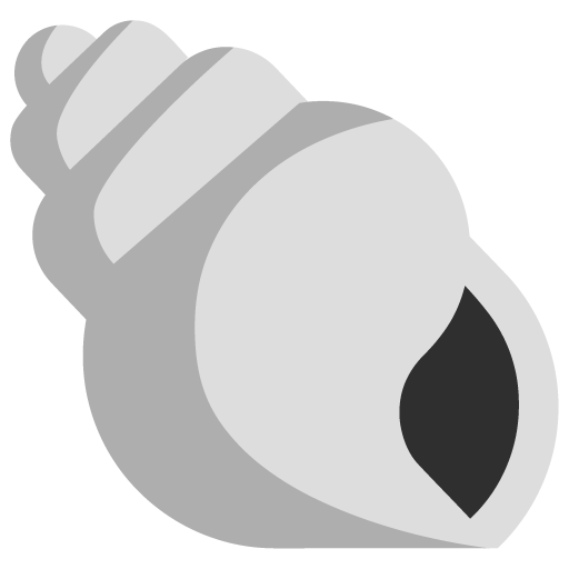 Spiral Shell as drawn by Microsoft in Windows 11 November 2021 Update