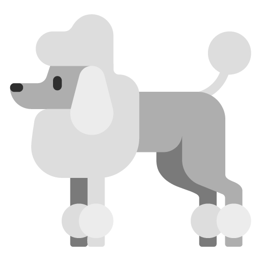 Poodle as drawn by Microsoft in Windows 11 November 2021 Update