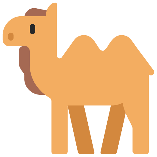 Two-Hump Camel as drawn by Microsoft in Windows 11 November 2021 Update